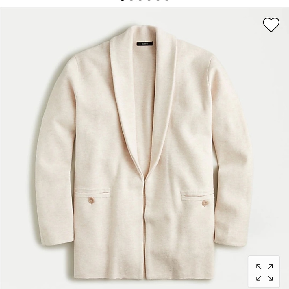 Jcrew Camille Sweater Blazer